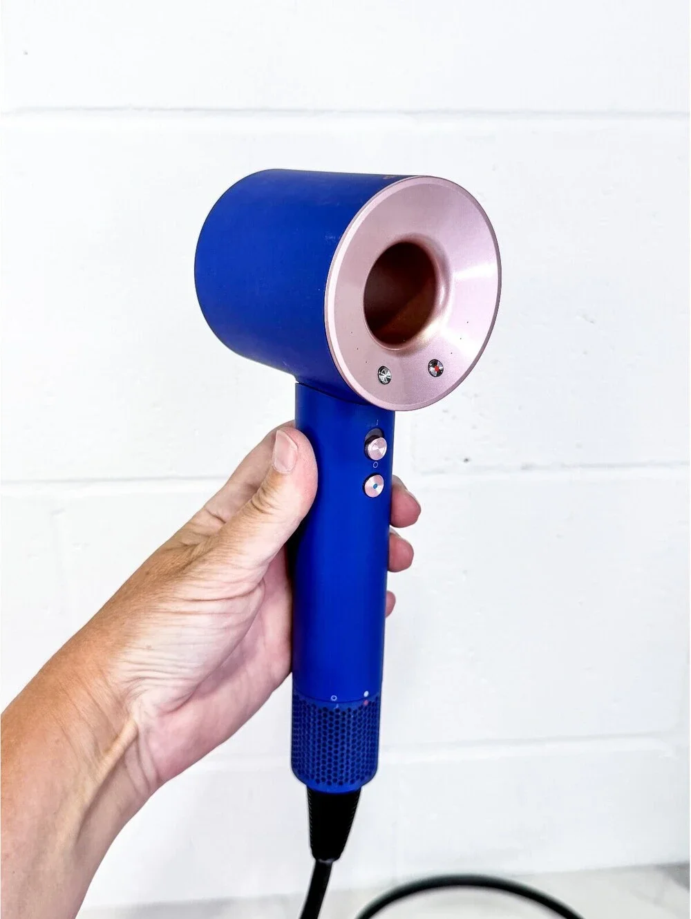 Dyson Supersonic Hair Dryer HD07 Blue and Rose Gold